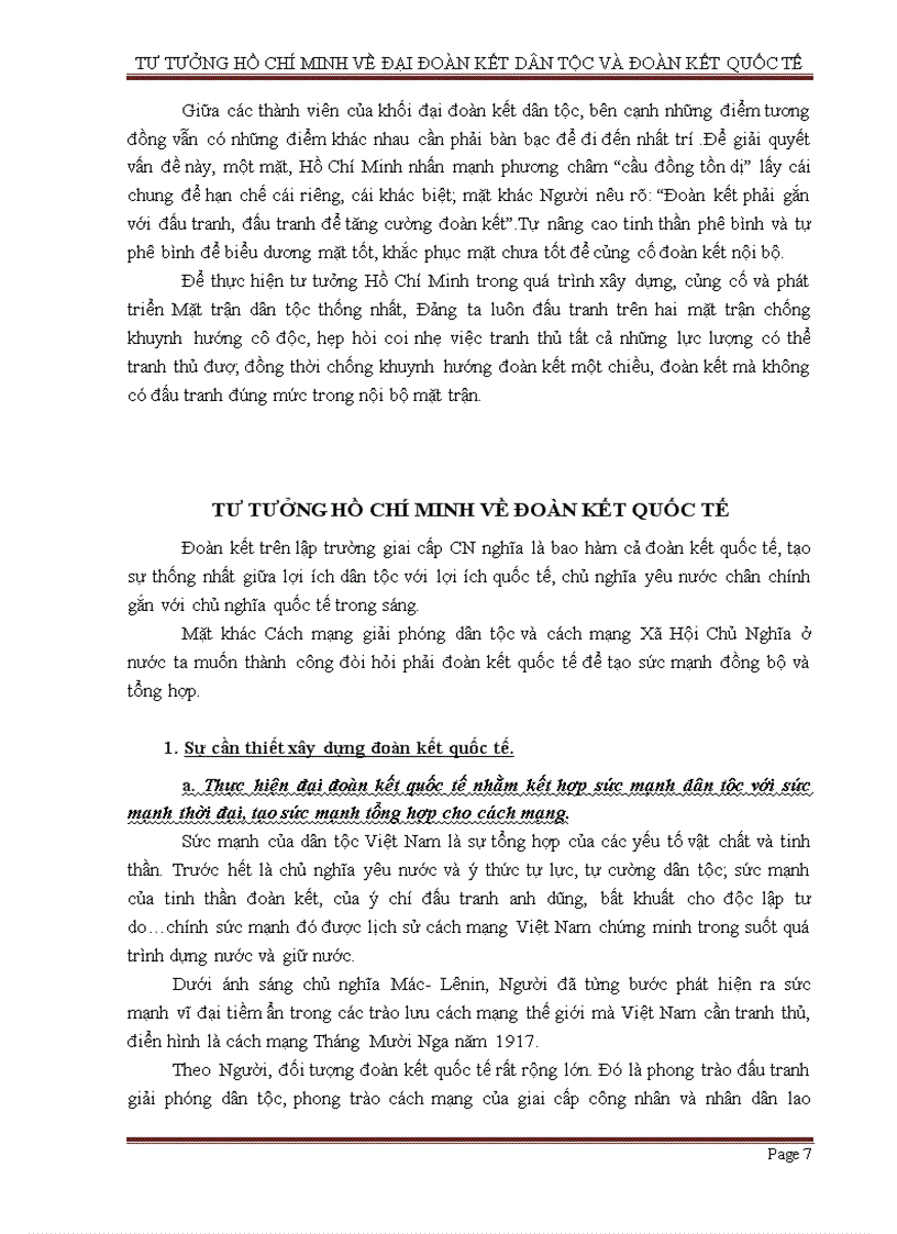 image for page Tư tưởng hồ chí minh về đại đoàn kết dân tộc và đoàn kết quốc tế