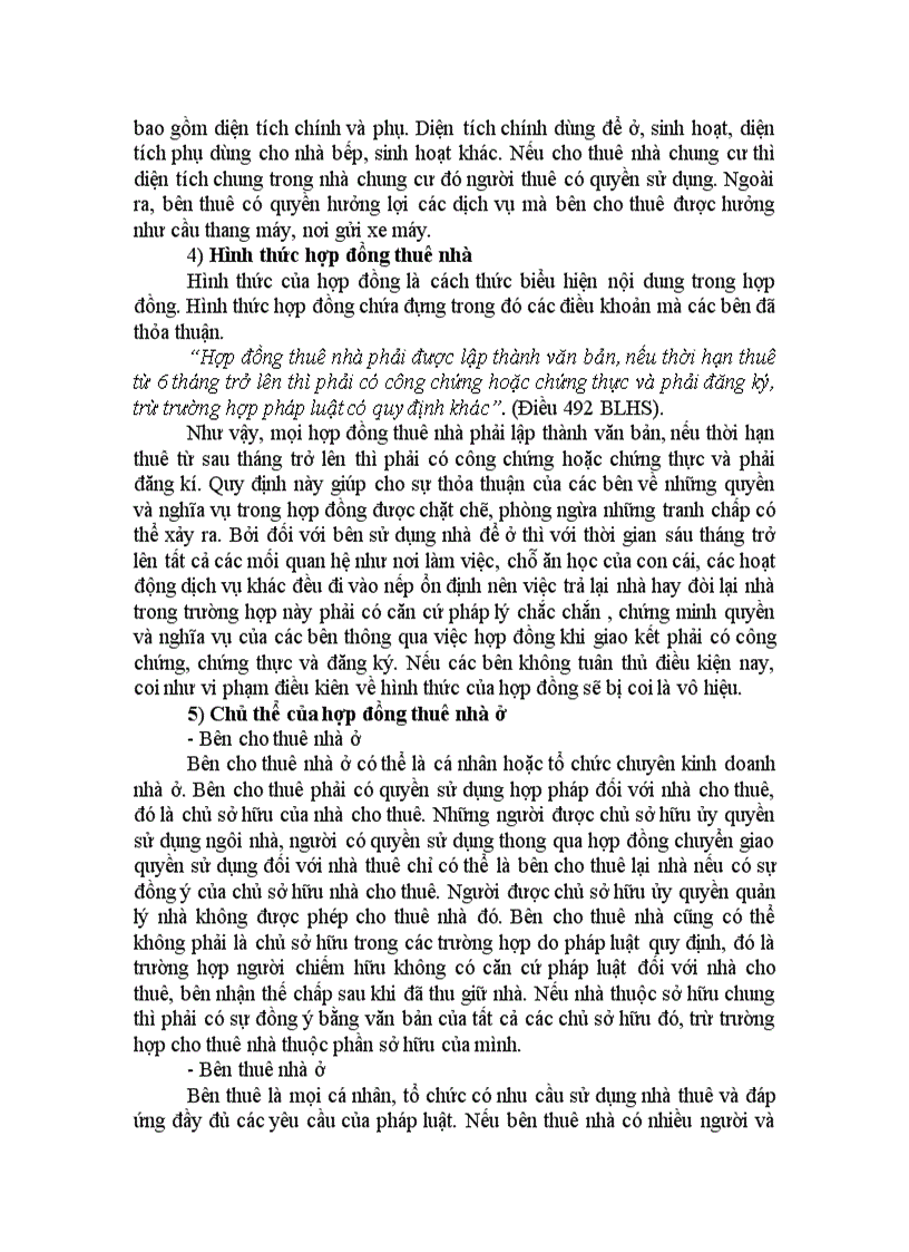 image for page Hợp đồng thuê nhà ở quyền và nghĩa vụ của các bên trong hợp đồng thuê nhà ở