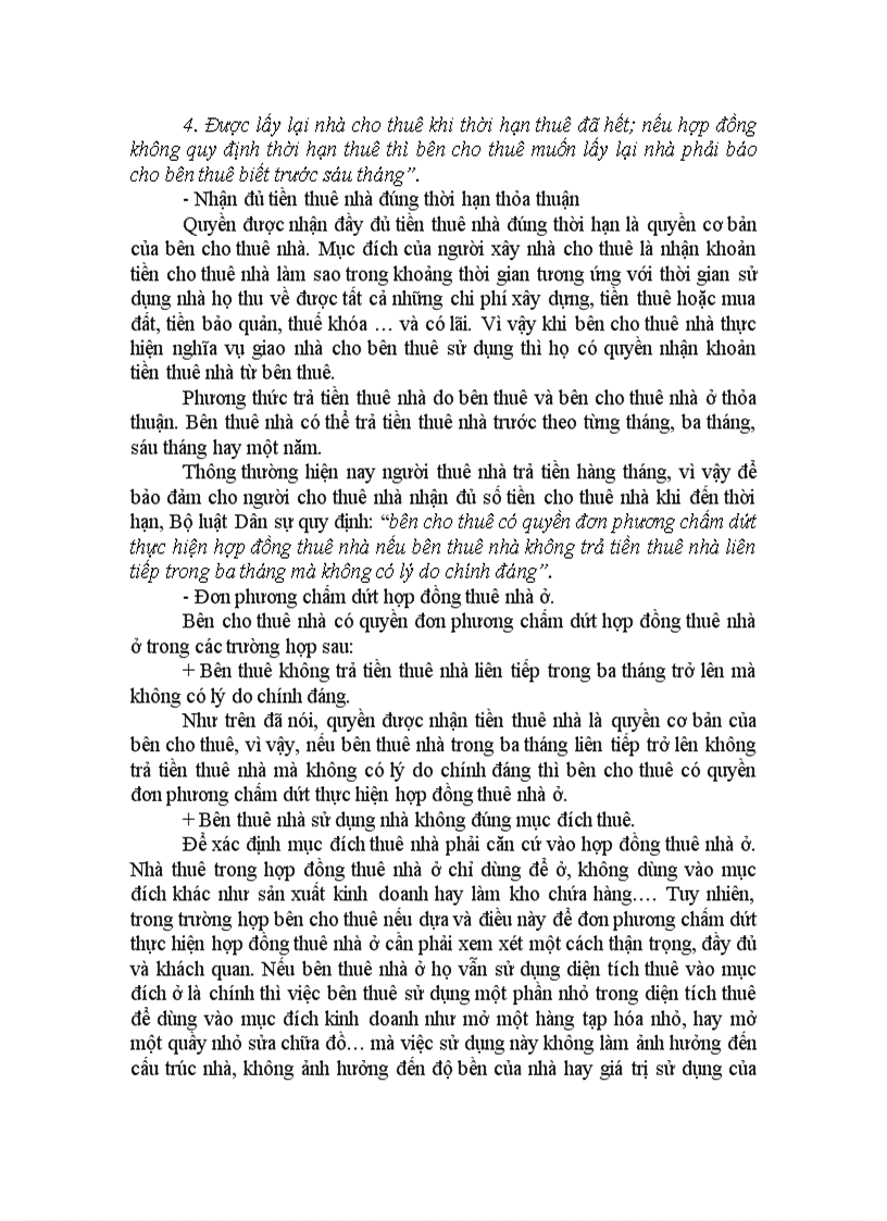 image for page Hợp đồng thuê nhà ở quyền và nghĩa vụ của các bên trong hợp đồng thuê nhà ở