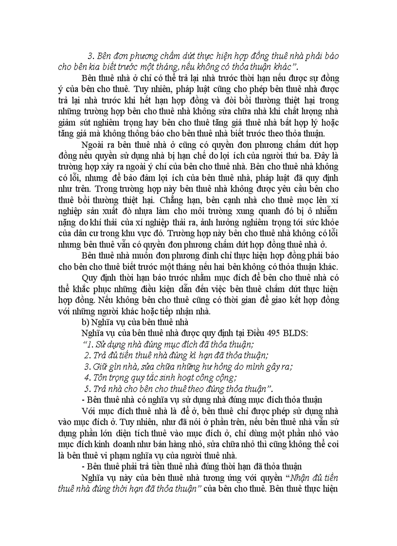 image for page Hợp đồng thuê nhà ở quyền và nghĩa vụ của các bên trong hợp đồng thuê nhà ở