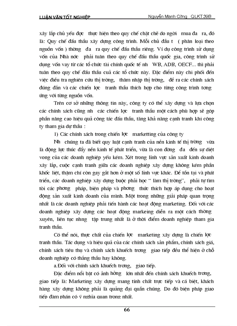 image for page Một số giải pháp và kiến nghị nhằm nâng cao hiệu quả công tác đấu thầu tại Công ty xây dựng Sông Đà II