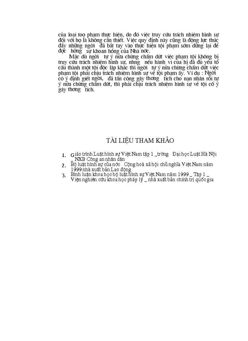 image for page Phân tích đặc điểm phạm tội chưa đạt và tự ý nửa chừng từ bỏ việc phạm tội ví dụ