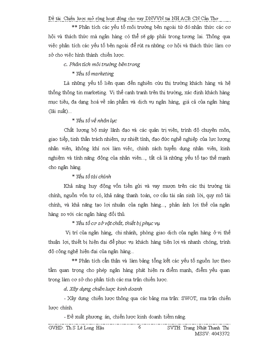 image for page Chiến lược mở rộng hoạt động cho vay doanh nghiệp vừa và nhỏ tại Ngân hàng Á Châu chi nhánh Cần Thơ