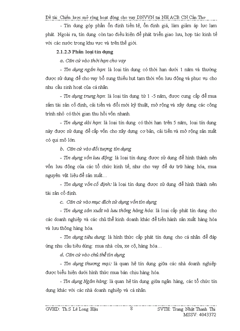 image for page Chiến lược mở rộng hoạt động cho vay doanh nghiệp vừa và nhỏ tại Ngân hàng Á Châu chi nhánh Cần Thơ