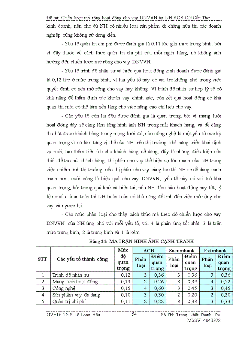image for page Chiến lược mở rộng hoạt động cho vay doanh nghiệp vừa và nhỏ tại Ngân hàng Á Châu chi nhánh Cần Thơ