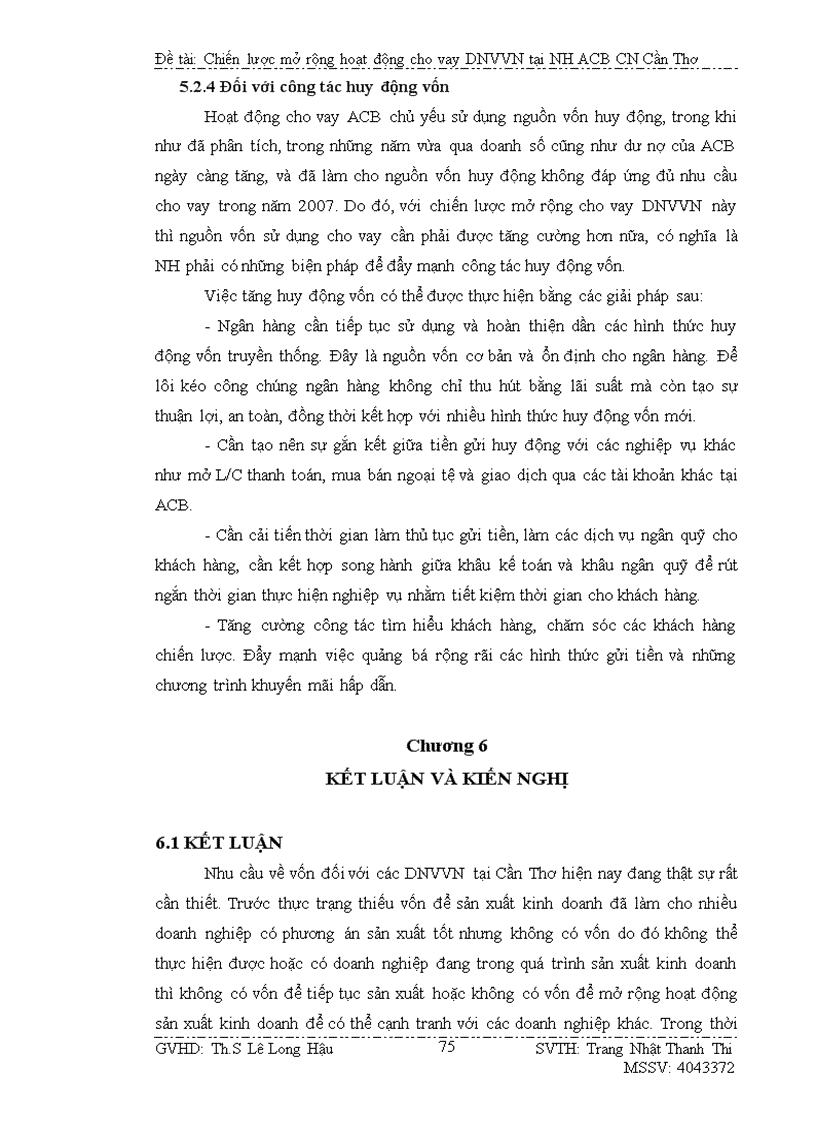 image for page Chiến lược mở rộng hoạt động cho vay doanh nghiệp vừa và nhỏ tại Ngân hàng Á Châu chi nhánh Cần Thơ