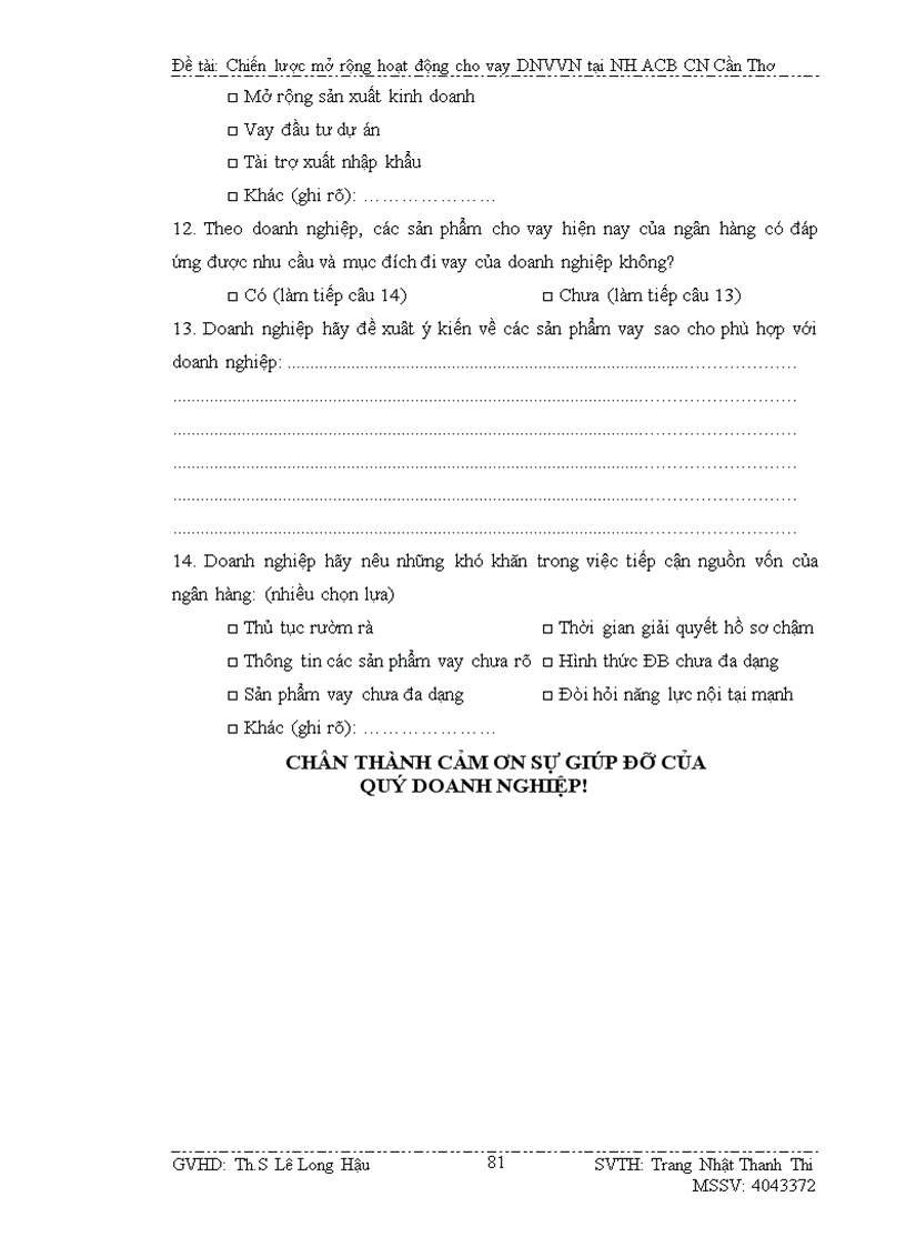 image for page Chiến lược mở rộng hoạt động cho vay doanh nghiệp vừa và nhỏ tại Ngân hàng Á Châu chi nhánh Cần Thơ