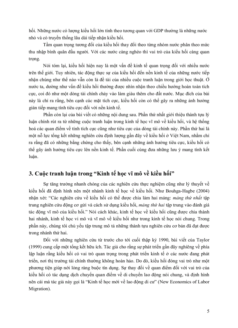 image for page Từ cuộc tranh luận trong kinh tế học vĩ mô về kiều hối nghiên cứu của CEPR