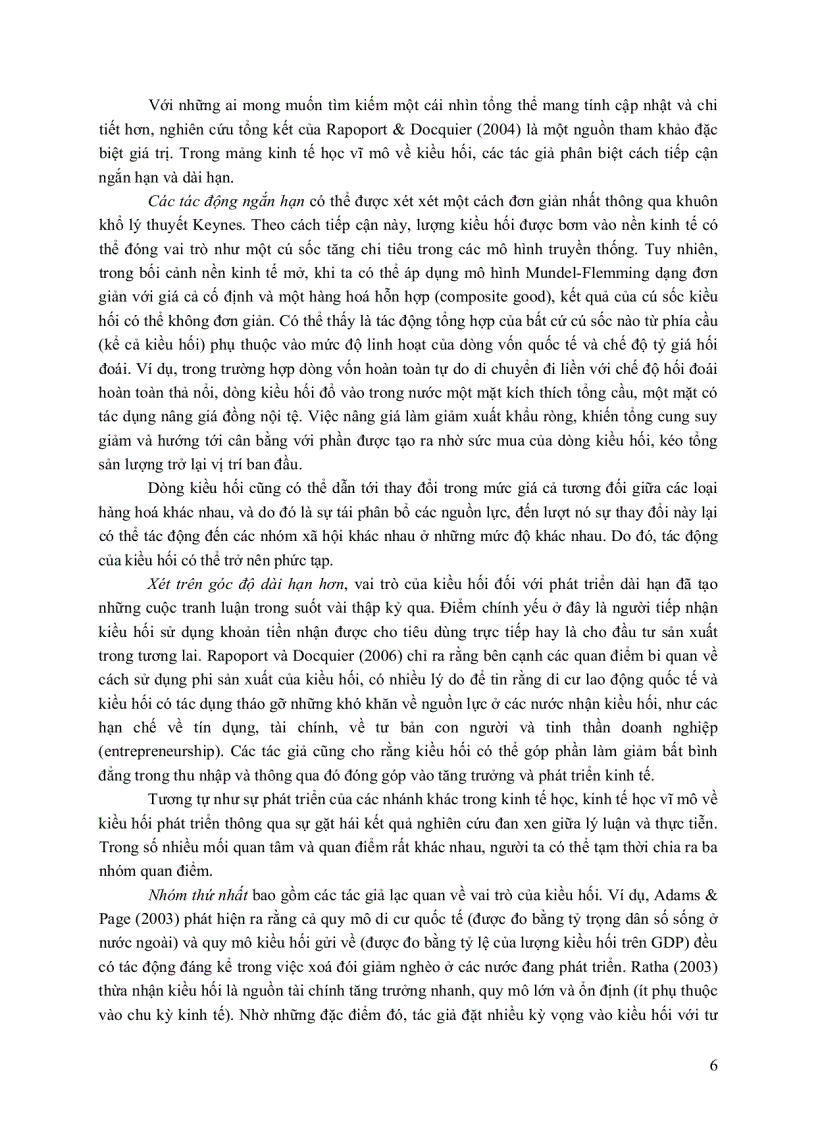 image for page Từ cuộc tranh luận trong kinh tế học vĩ mô về kiều hối nghiên cứu của CEPR