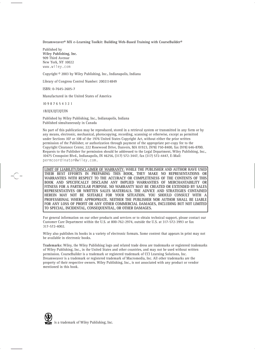 image for page Dreamweaver mx e learning toolkit