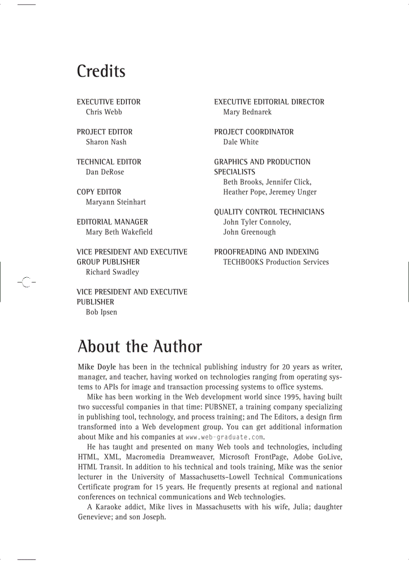 image for page Dreamweaver mx e learning toolkit