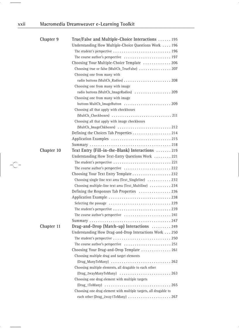 image for page Dreamweaver mx e learning toolkit