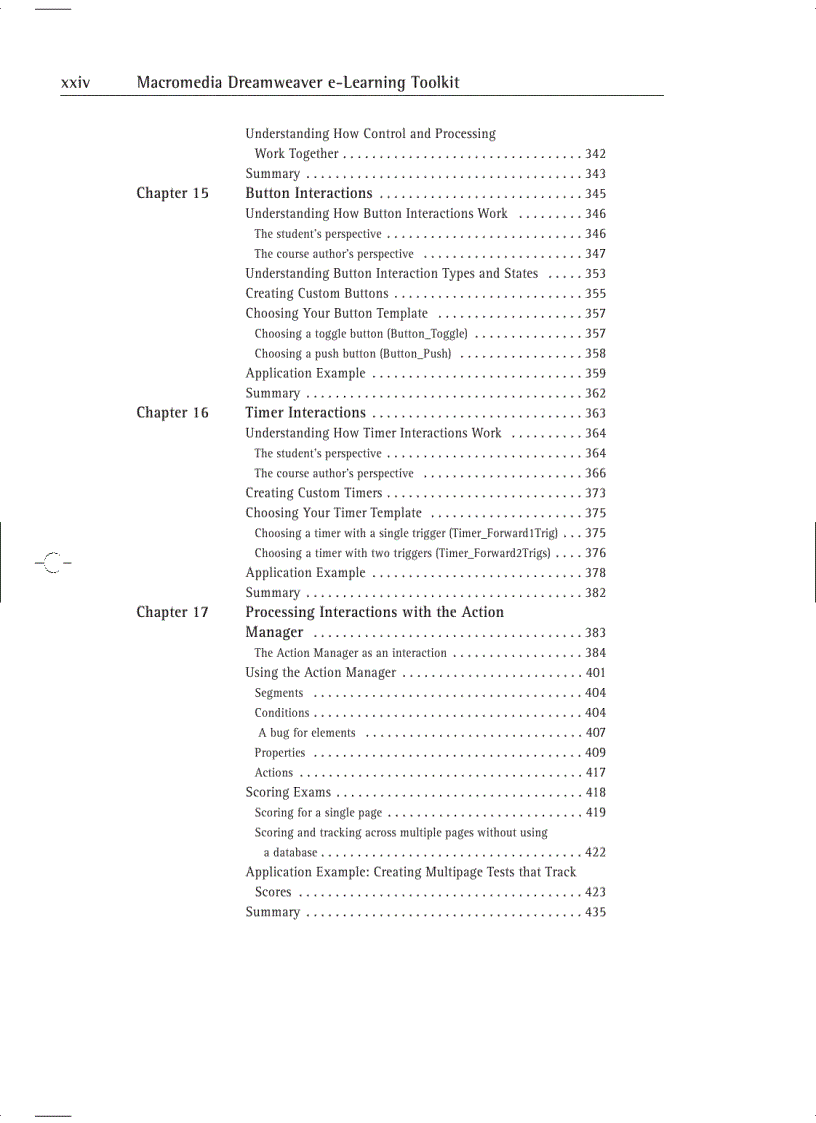 image for page Dreamweaver mx e learning toolkit