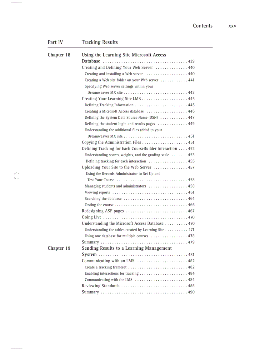 image for page Dreamweaver mx e learning toolkit