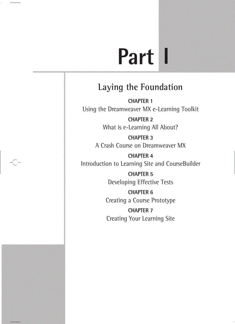 image for page Dreamweaver mx e learning toolkit