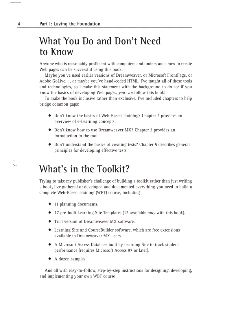 image for page Dreamweaver mx e learning toolkit