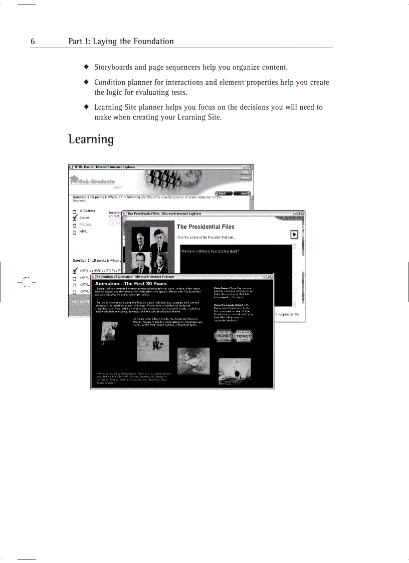 image for page Dreamweaver mx e learning toolkit