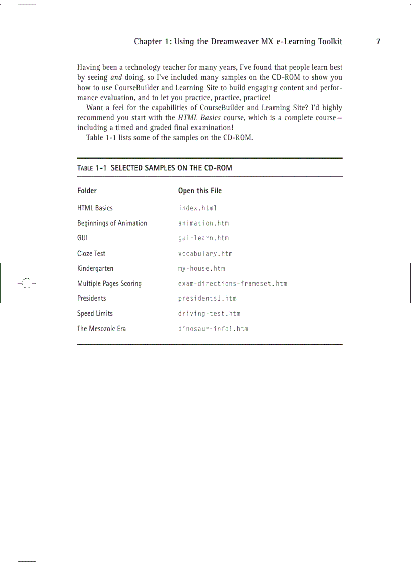 image for page Dreamweaver mx e learning toolkit