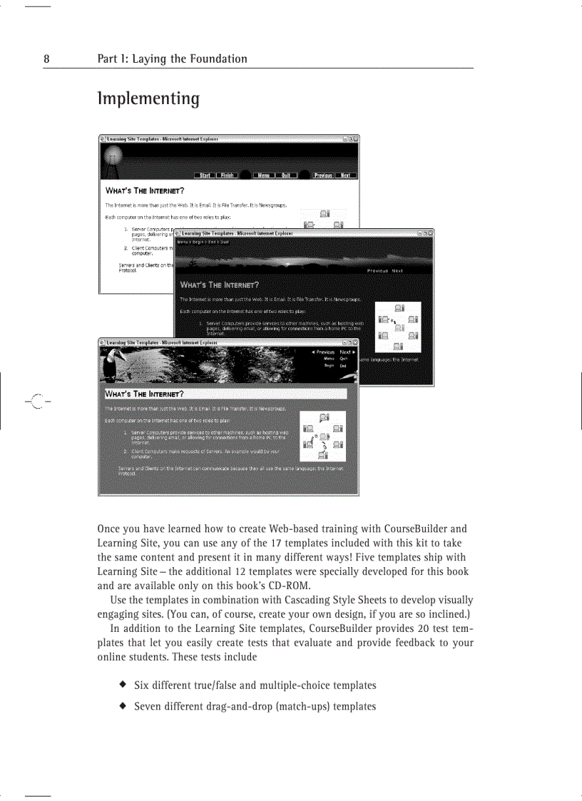 image for page Dreamweaver mx e learning toolkit