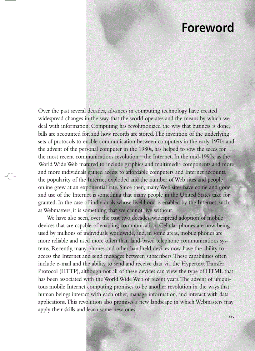 image for page Webmasters Guide to the Wireless Internet