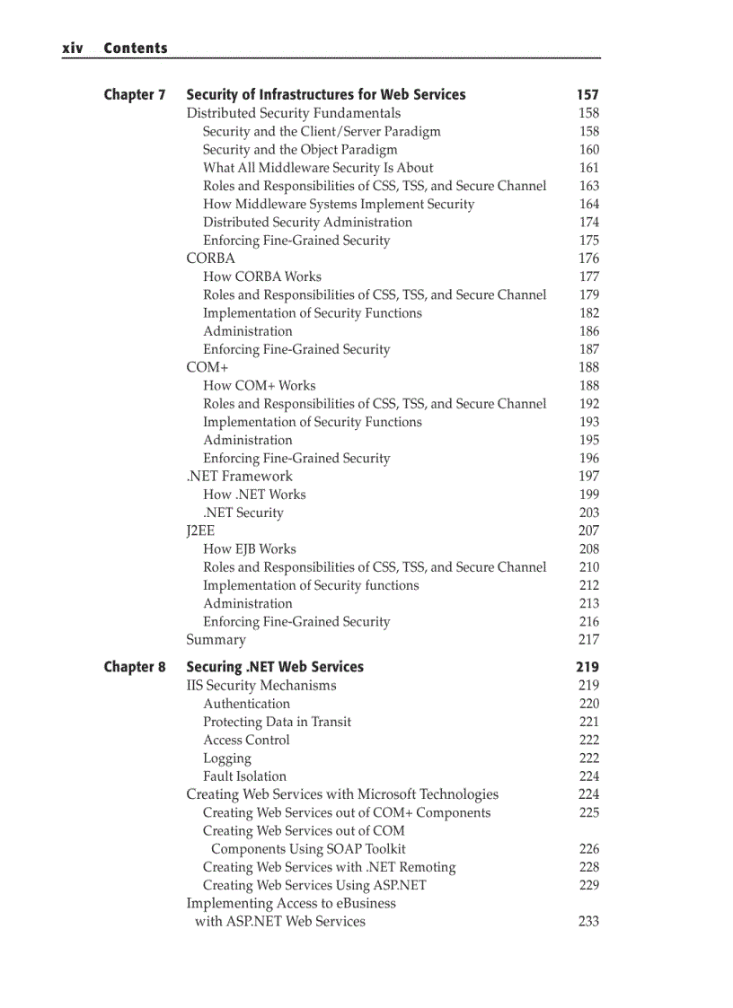 image for page Mastering web services security