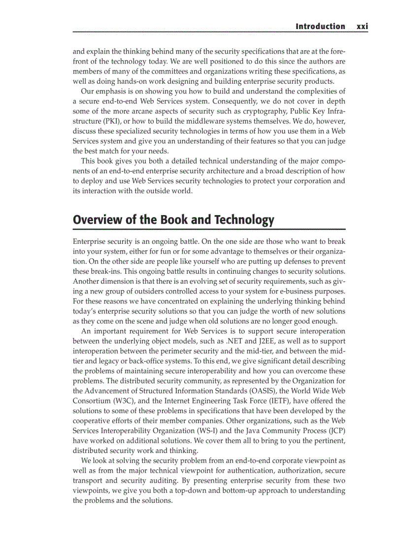 image for page Mastering web services security