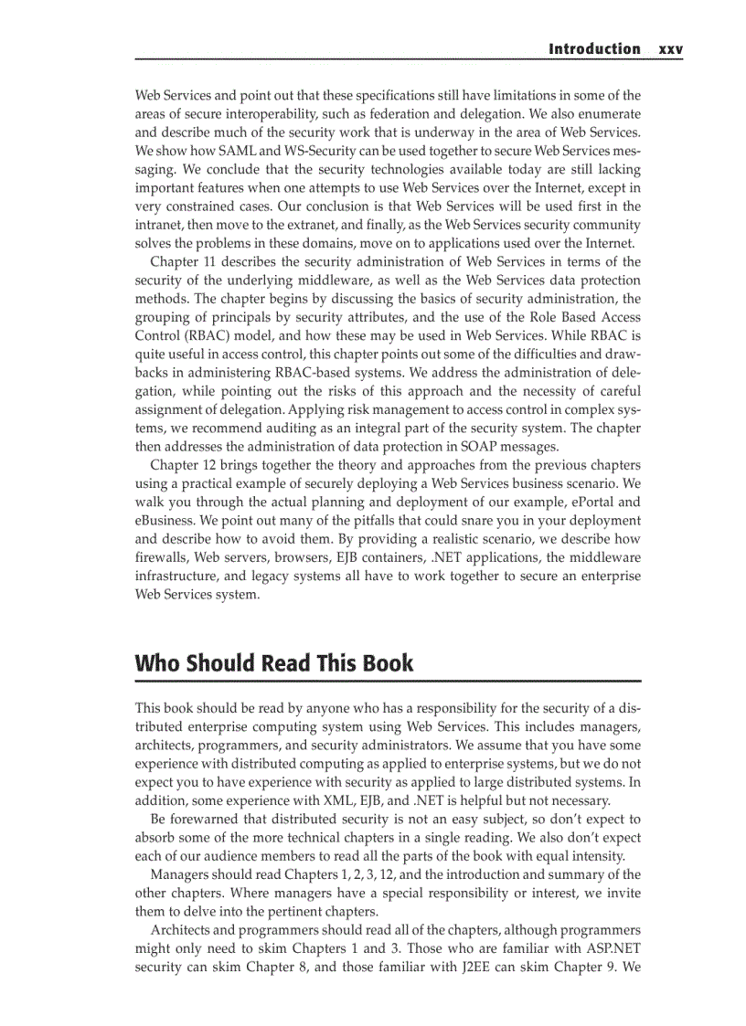 image for page Mastering web services security