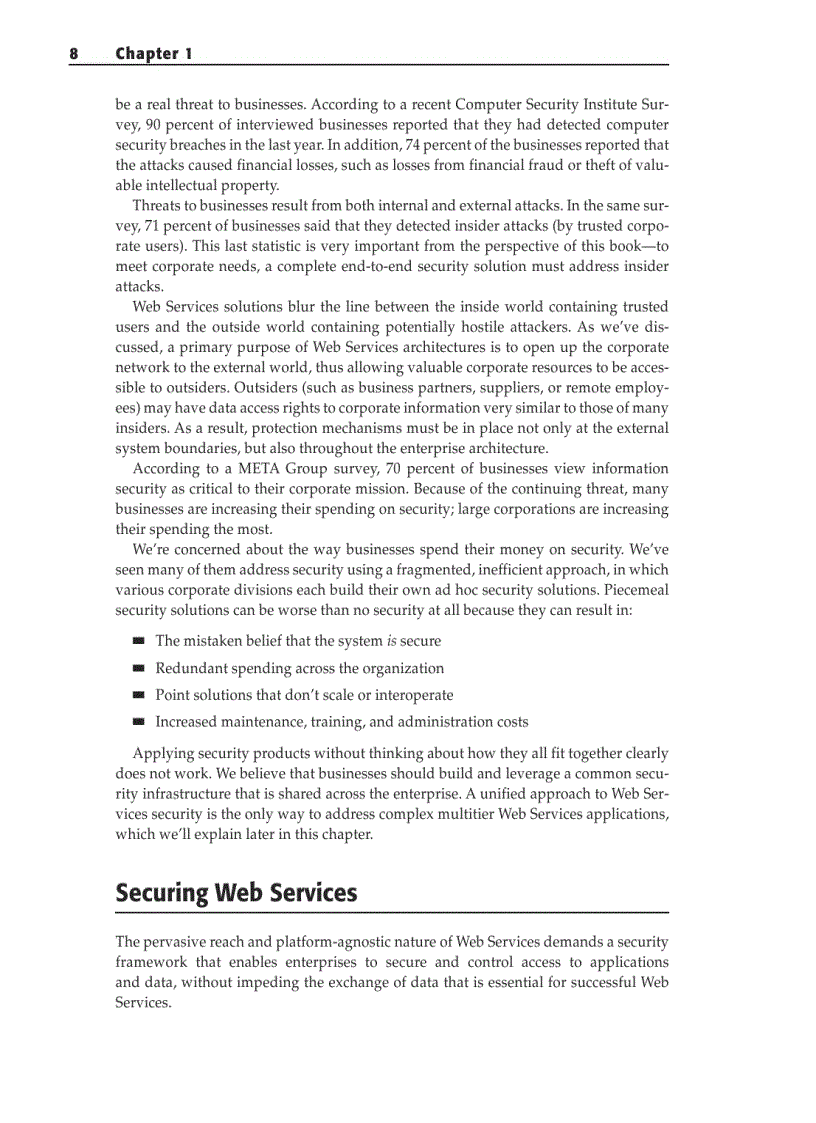 image for page Mastering web services security