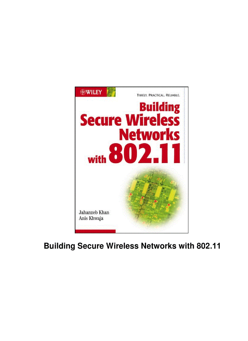 image for page Building secure wireless networks with 802 11