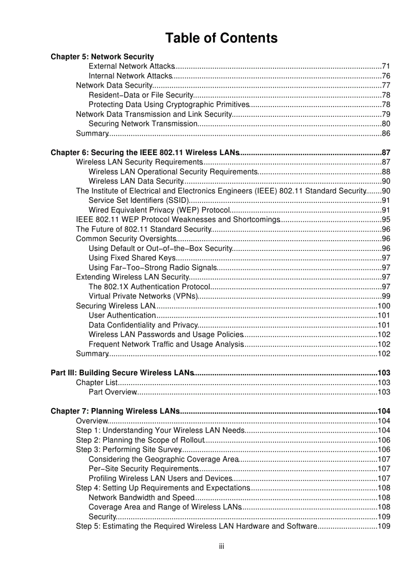 image for page Building secure wireless networks with 802 11