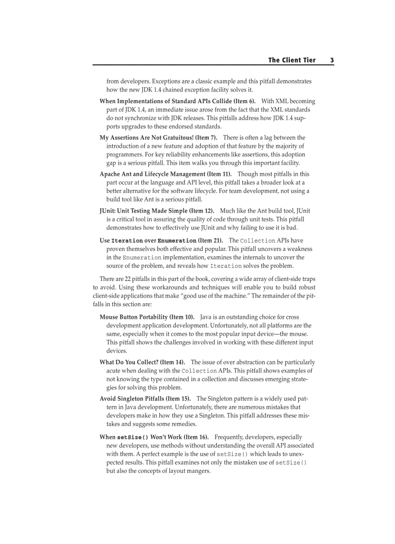 image for page More java pitfalls 50 new time saving solutions and workarounds