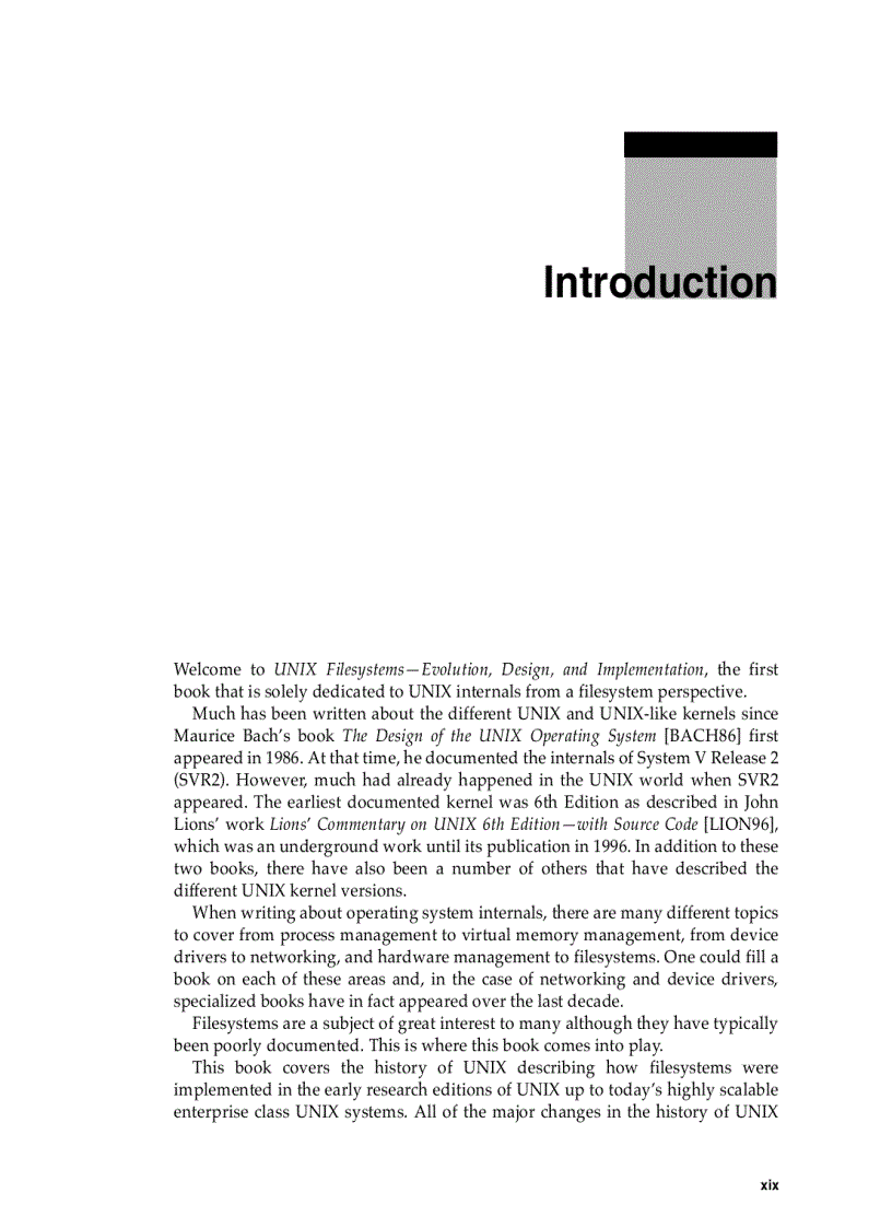 image for page Unix filesystems Evolution design and implementation