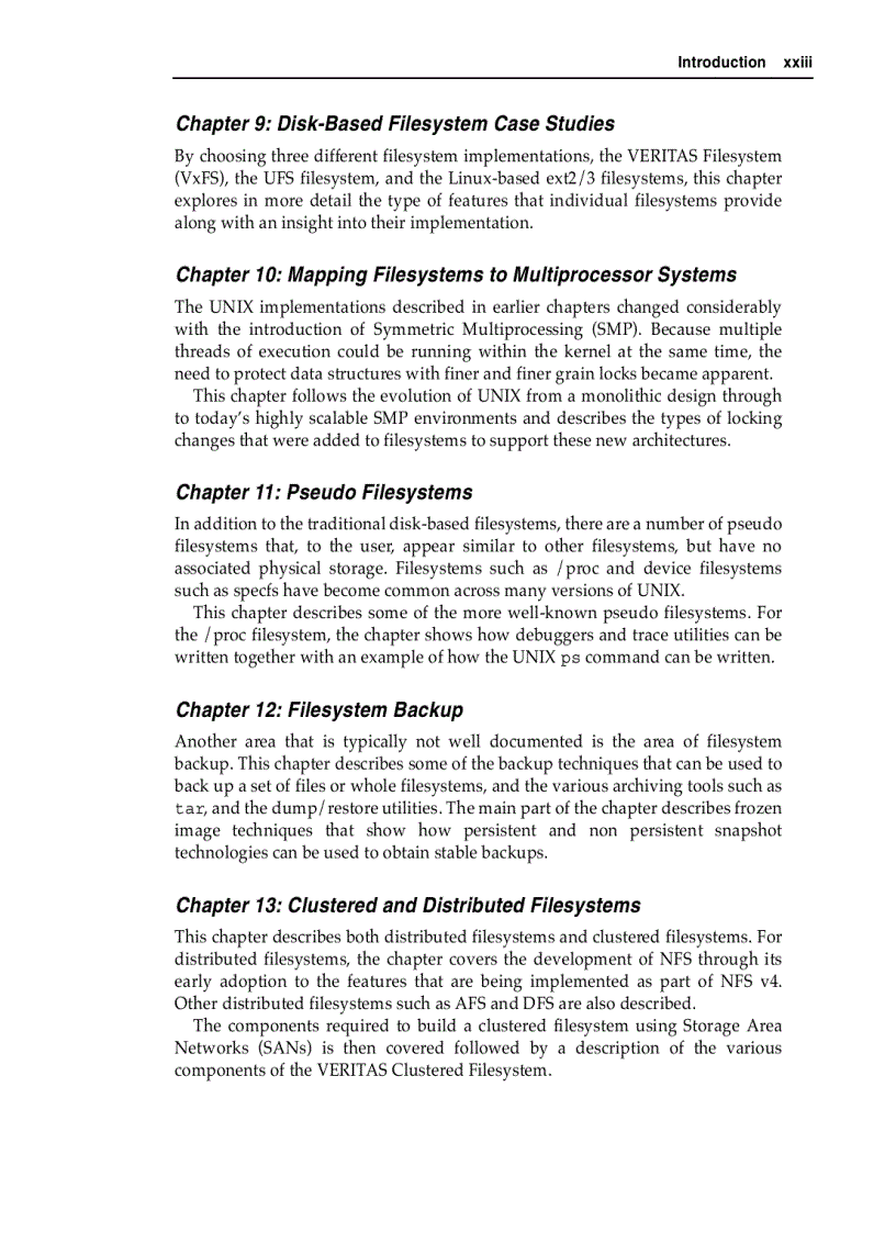 image for page Unix filesystems Evolution design and implementation