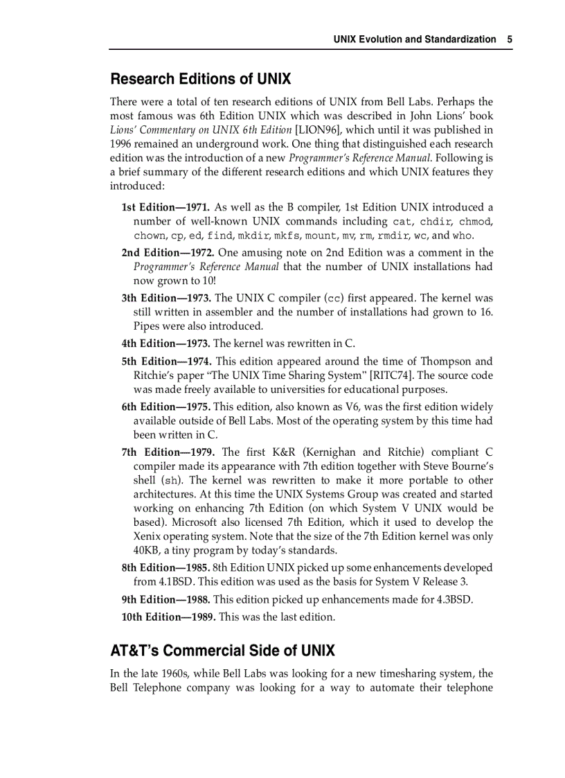 image for page Unix filesystems Evolution design and implementation
