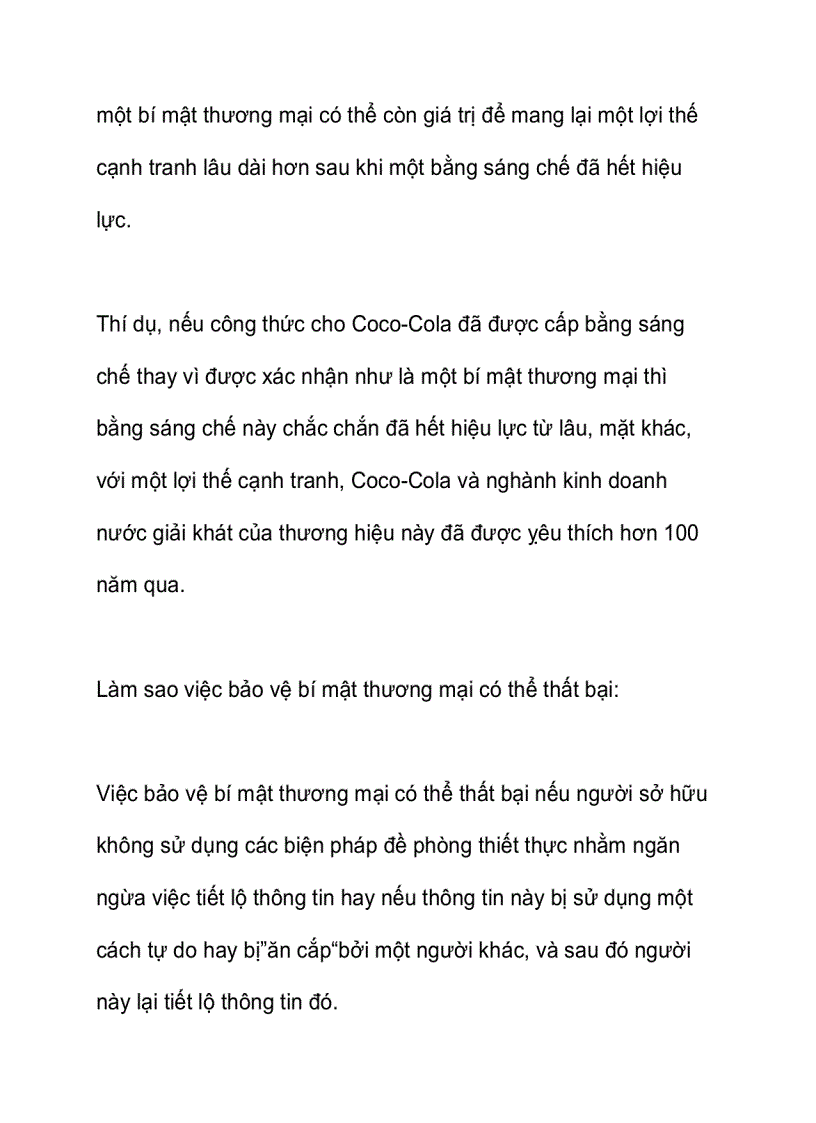 image for page Bảo vệ bí mật thương mại trong nhượng quyền