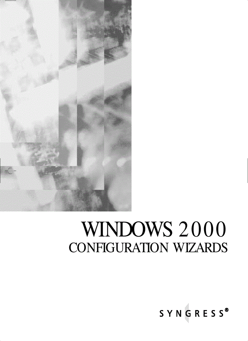 image for page Windows 2000 Configuration Wizards