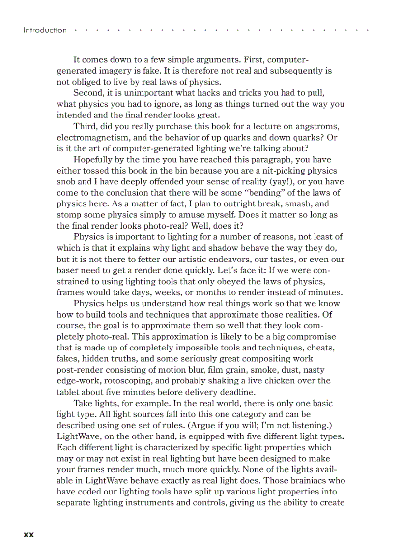 image for page Lightwave 3d 8 lighting