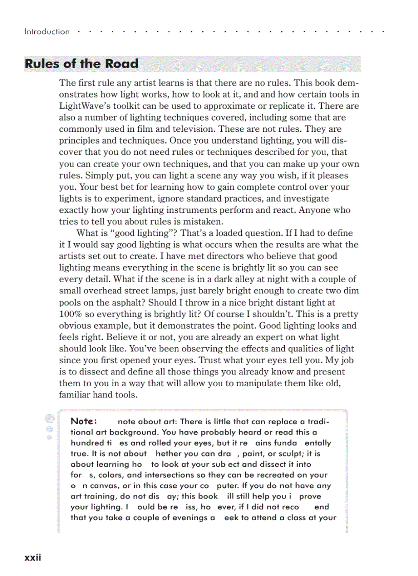 image for page Lightwave 3d 8 lighting