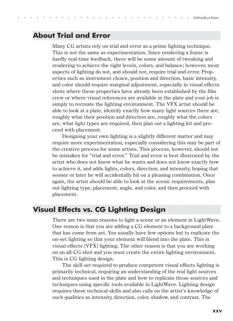 image for page Lightwave 3d 8 lighting