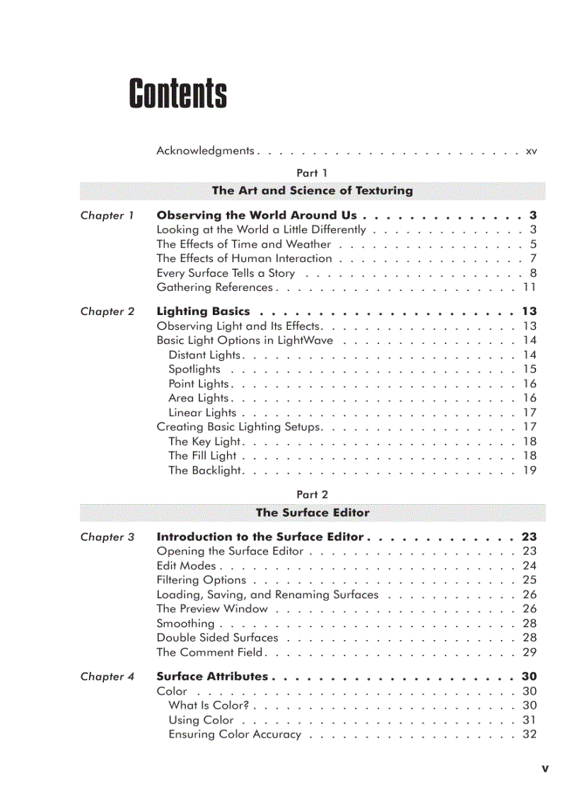 image for page Lightwave 3d 8 texturing