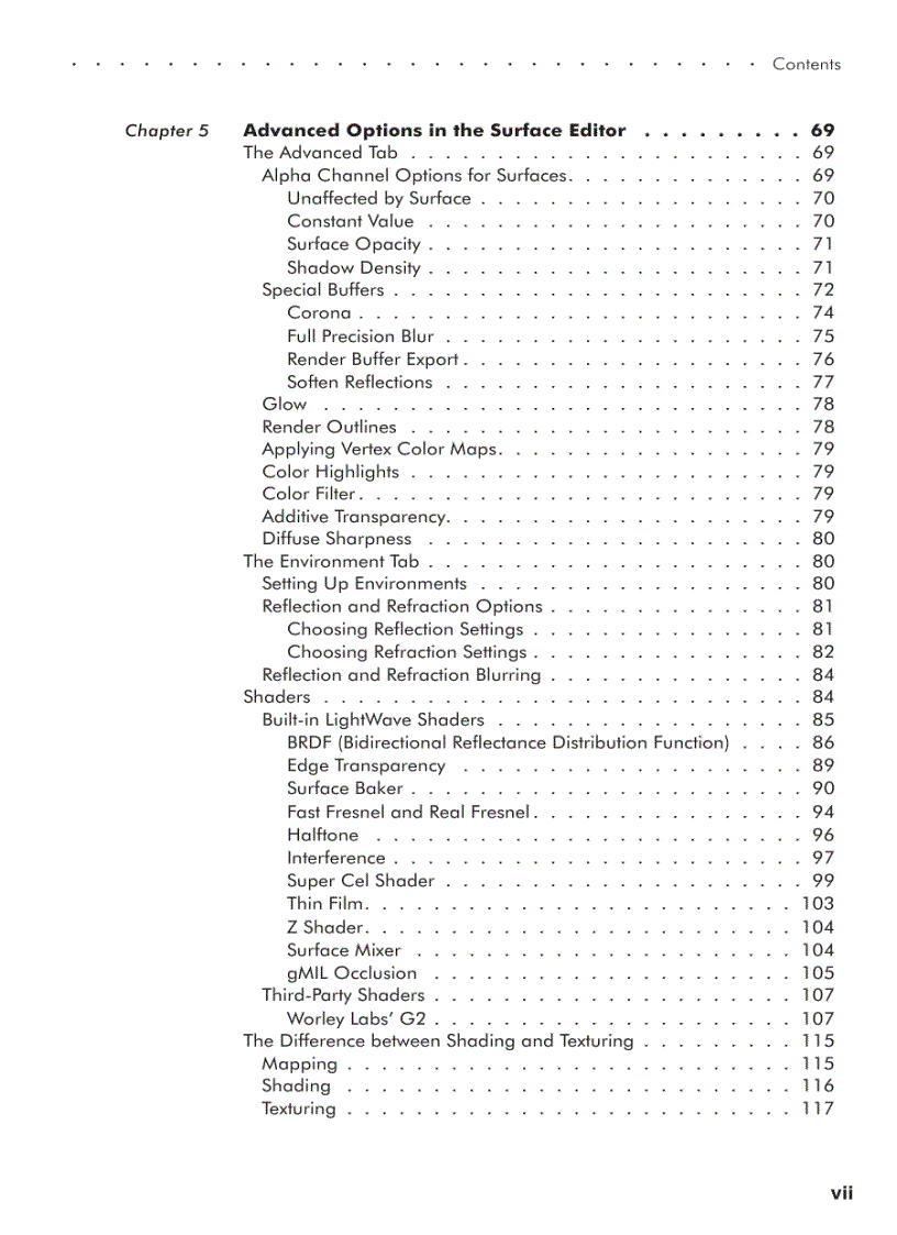 image for page Lightwave 3d 8 texturing