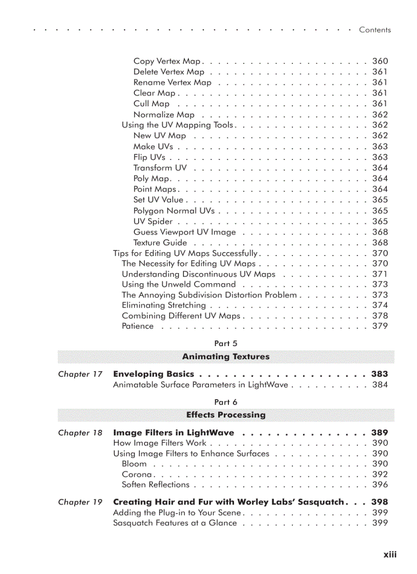 image for page Lightwave 3d 8 texturing