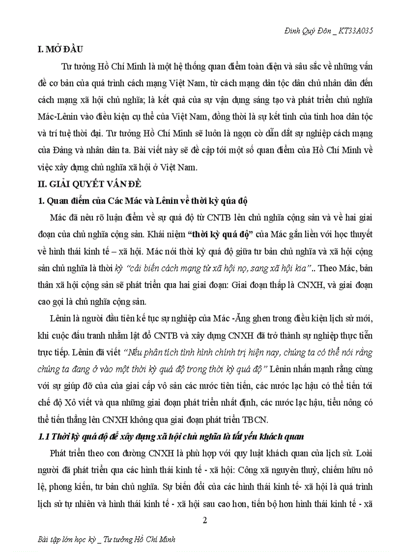 image for page Quan điểm của Hồ Chí Minh về xây dựng chủ nghĩa xã hội ở Việt Nam