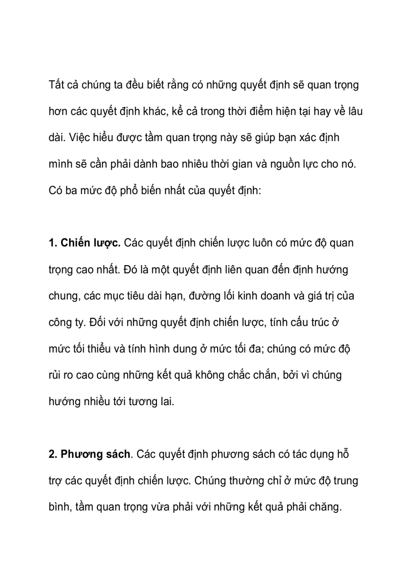 image for page Quyết định kinh doanh những kỹ năng cần biết P1