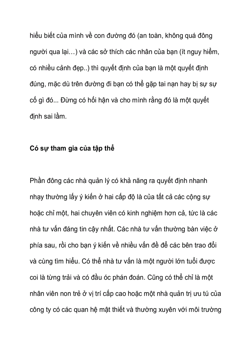 image for page Quyết định kinh doanh những kỹ năng cần biết P1