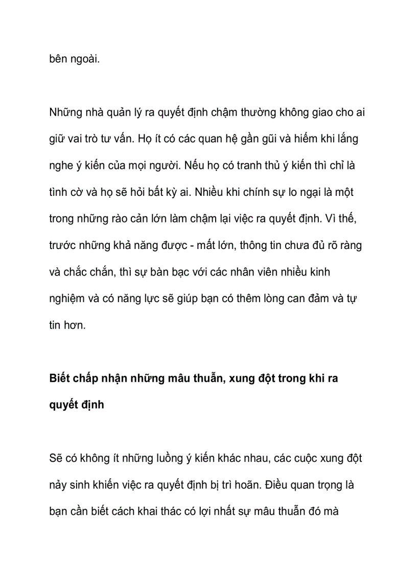 image for page Quyết định kinh doanh những kỹ năng cần biết P1