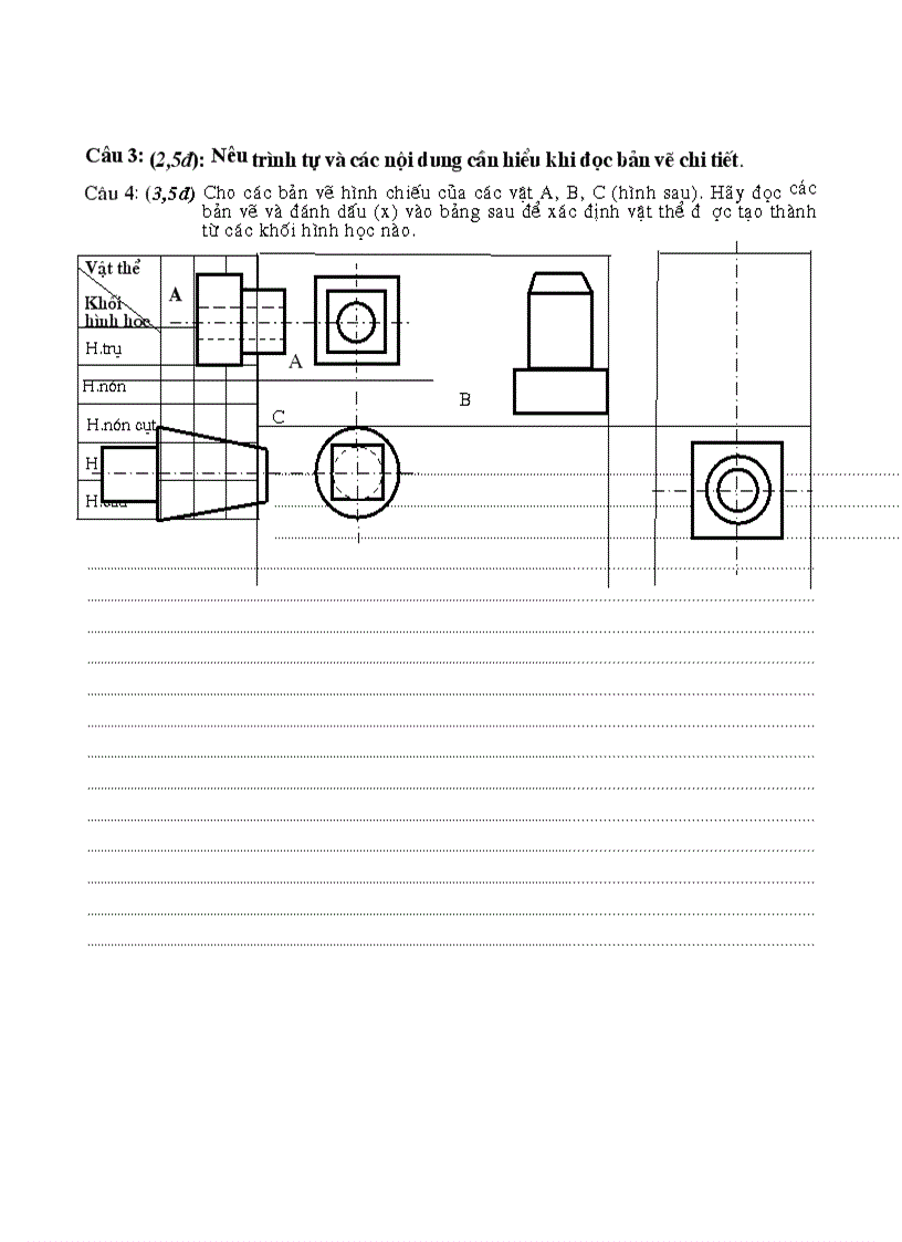 image for page Kiểm tra môn Công nghệ 8 năm 2003 2004