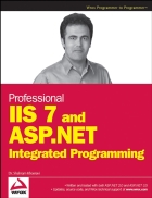 Professional iis 7 and asp net integrated programming