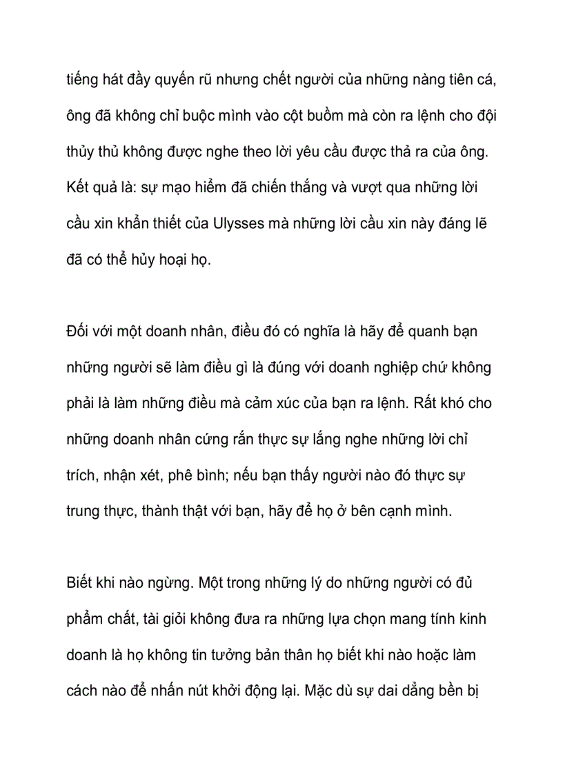 image for page Mối nguy của niềm đam mê kinh doanh