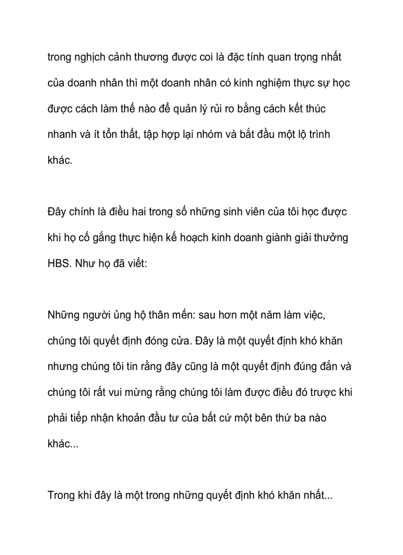 image for page Mối nguy của niềm đam mê kinh doanh